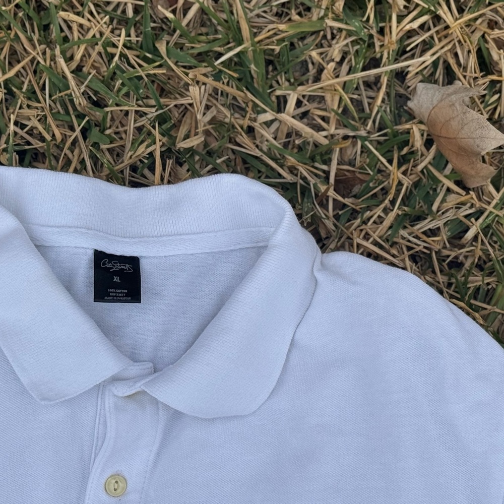 City Streets Men’s XL White Polo | New Condition | No Tags